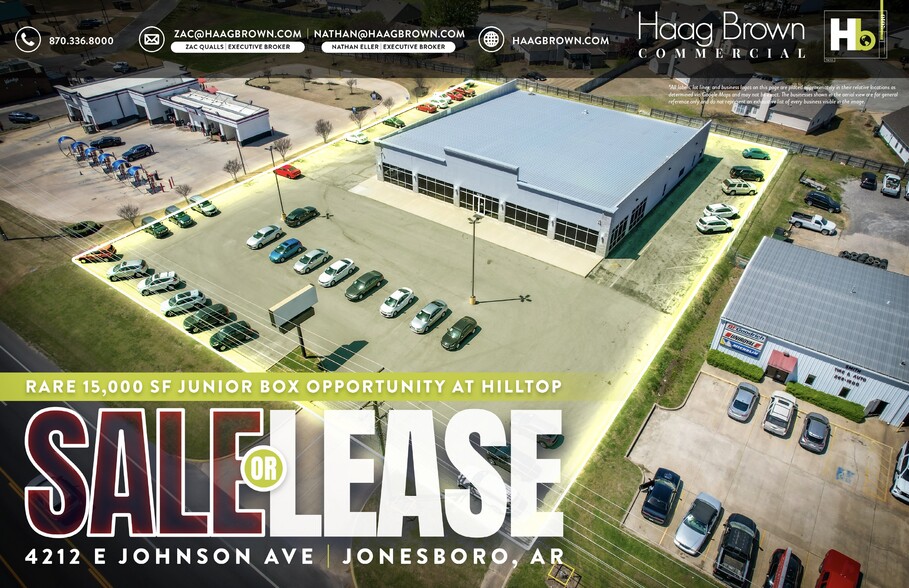 4212 E Johnson Ave, Jonesboro, AR for lease - Building Photo - Image 1 of 7