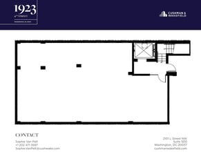 1923 9th St NW, Washington, DC for lease Floor Plan- Image 1 of 1
