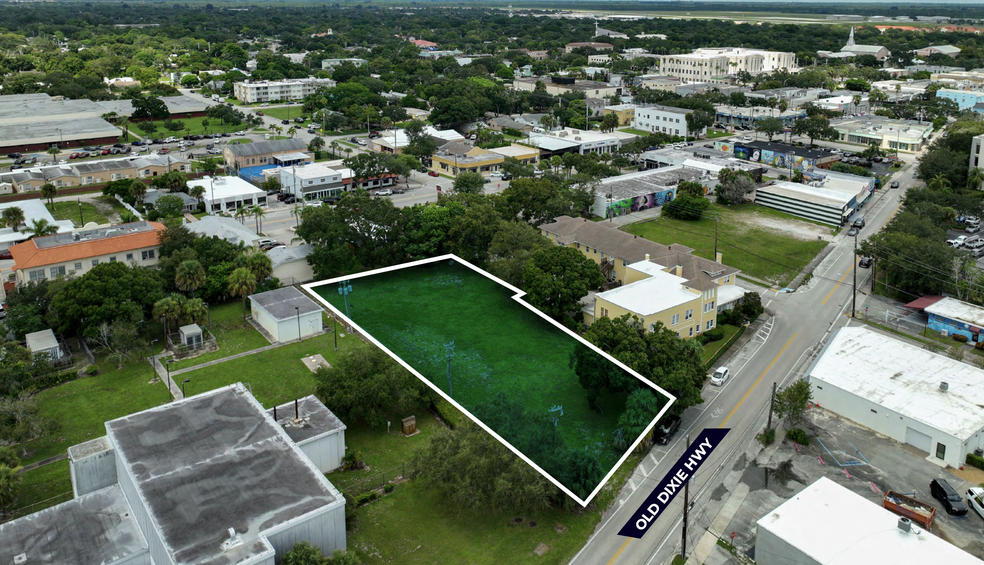 1865 Old Dixie Hwy, Vero Beach, FL for lease - Aerial - Image 1 of 5