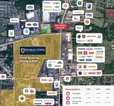 1300 KY-121, Murray, KY - AERIAL  map view