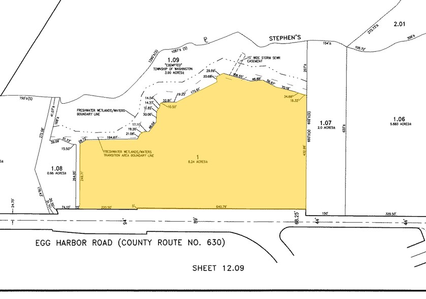 570 Egg Harbor Rd, Sewell, NJ for lease - Plat Map - Image 2 of 2