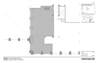 15315 Magnolia Blvd, Sherman Oaks, CA for lease Site Plan- Image 1 of 1
