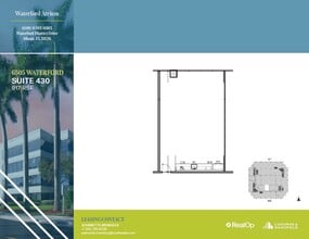 6303 Blue Lagoon Dr, Miami, FL for lease Floor Plan- Image 1 of 1