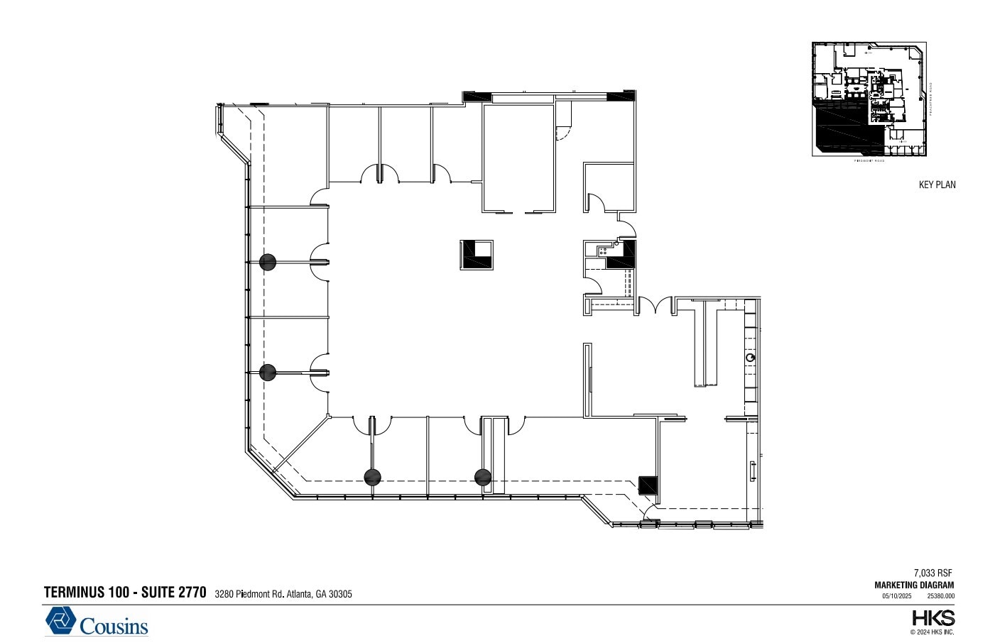 3280 Peachtree Rd, Atlanta, GA for lease Floor Plan- Image 1 of 6
