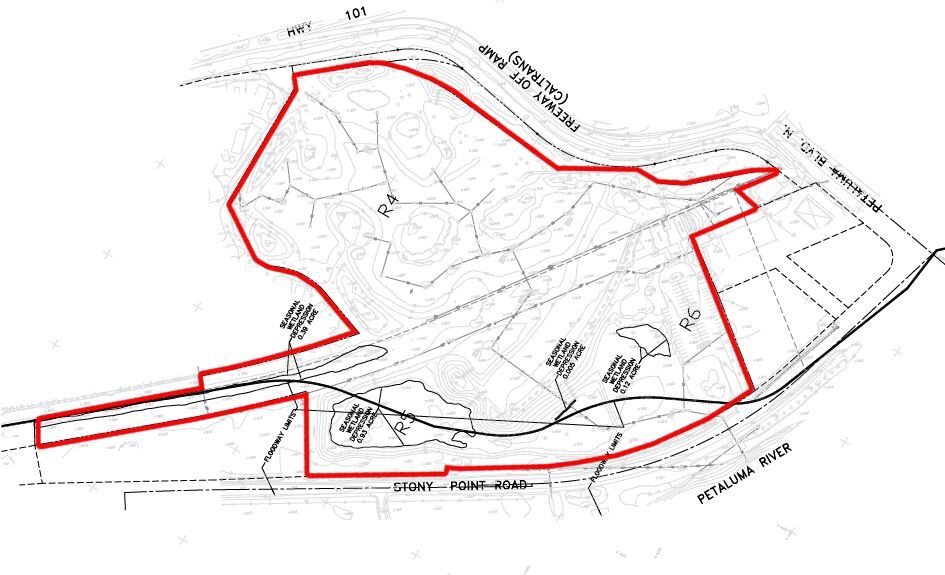 200 Stony Point, Petaluma, CA for sale - Site Plan - Image 1 of 1