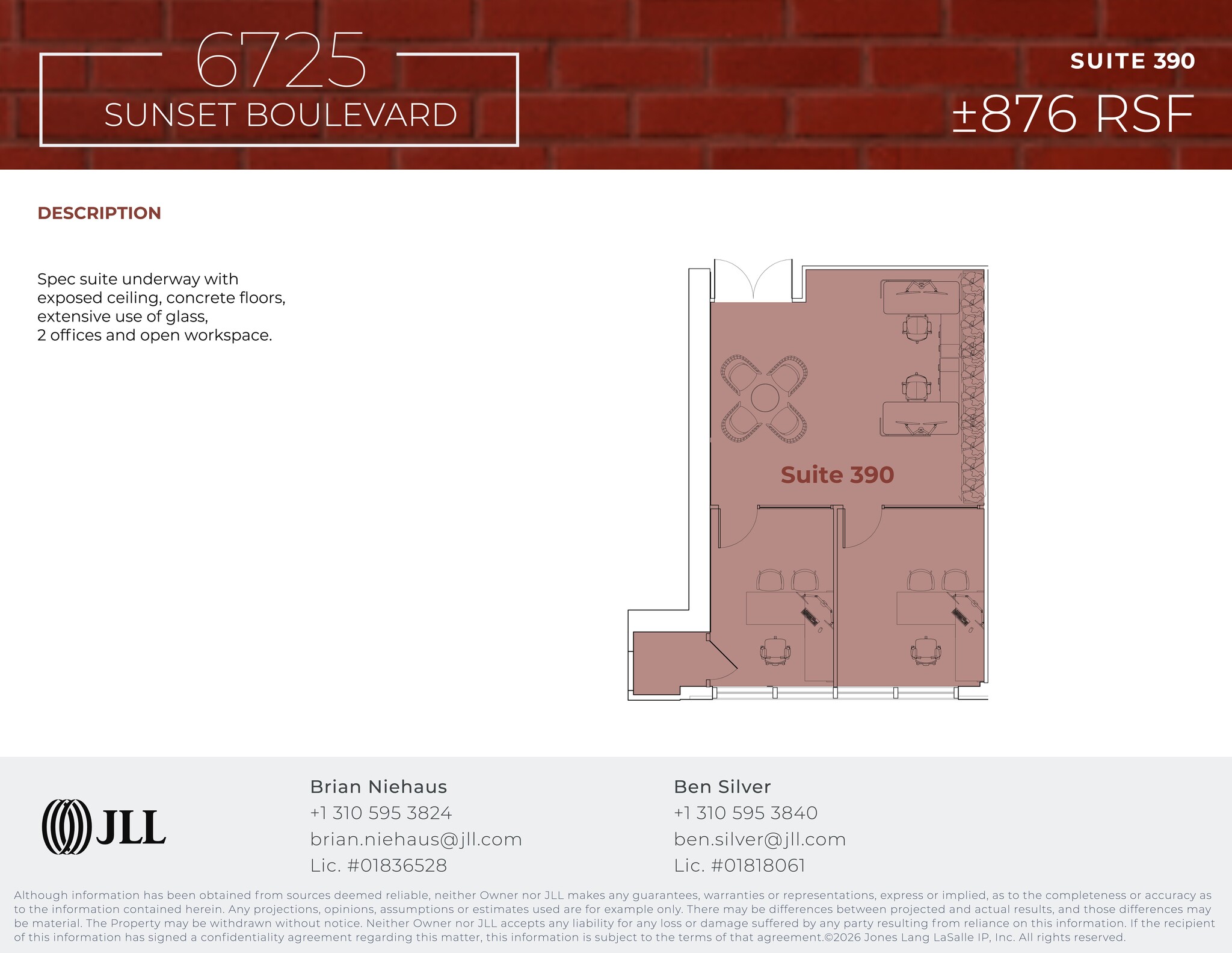 6725 W Sunset Blvd, Los Angeles, CA for lease Site Plan- Image 1 of 1