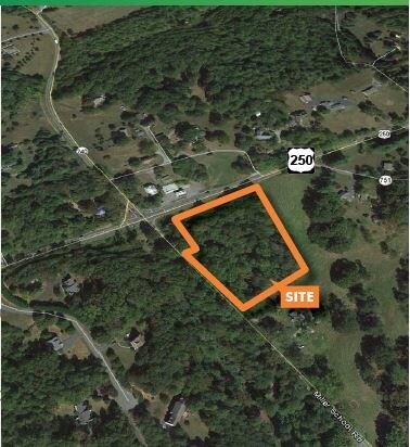 Rt 250, Charlottesville, VA for sale - Aerial - Image 2 of 2