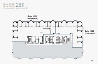 550 W C St, San Diego, CA for lease Floor Plan- Image 1 of 1