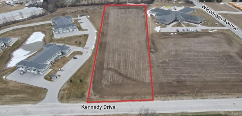 Kennedy Dr, New Holstein, WI for sale - Aerial - Image 1 of 2