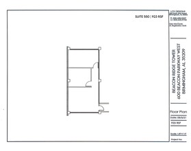 600 Beacon Pkwy W, Birmingham, AL for lease Site Plan- Image 1 of 2