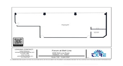 4004 Belt Line Rd, Addison, TX for lease Floor Plan- Image 1 of 1