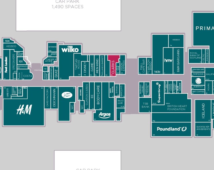 Almondvale Blvd, Livingston for lease - Floor Plan - Image 2 of 8