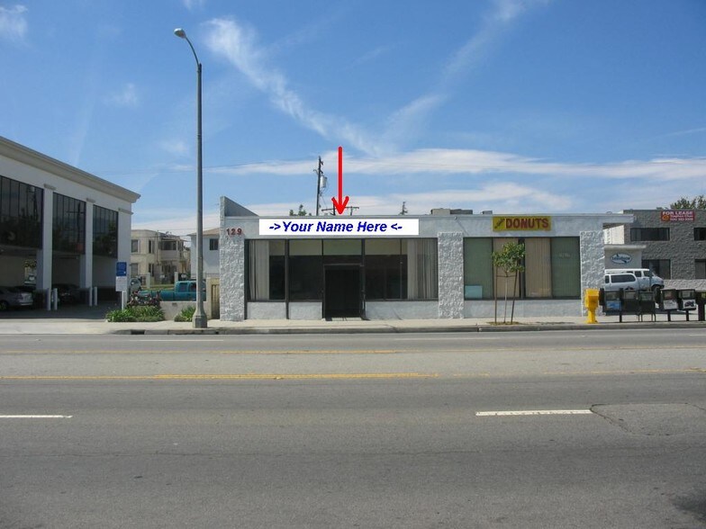 129 E Valley Blvd, Alhambra, CA for sale - Building Photo - Image 1 of 1