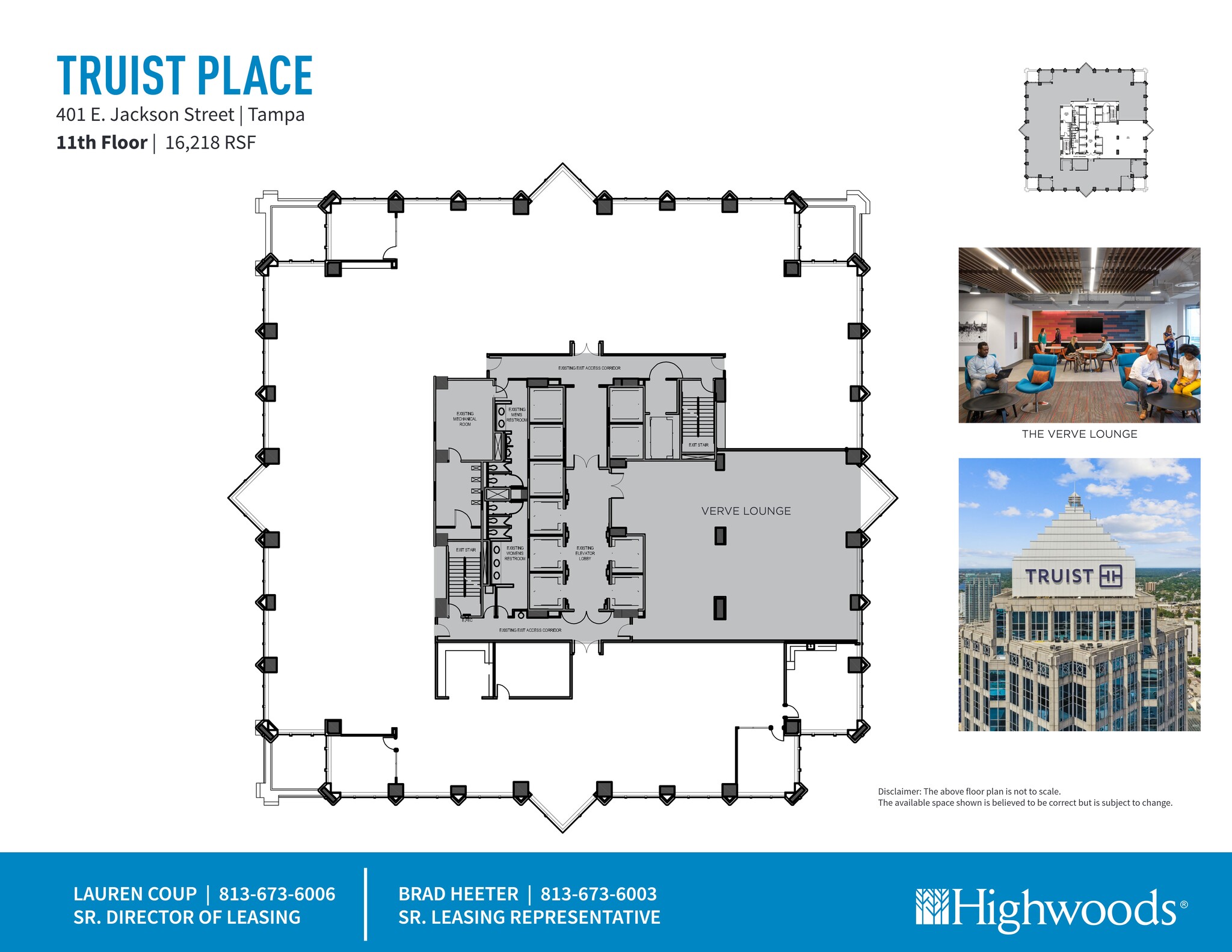 401 E Jackson St, Tampa, FL for lease Site Plan- Image 1 of 1