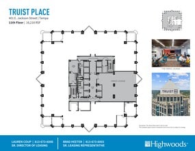 401 E Jackson St, Tampa, FL for lease Site Plan- Image 1 of 1