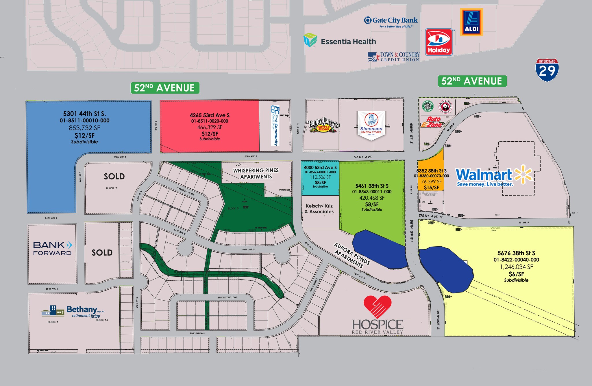 5352 38th St S, Fargo, ND for sale Site Plan- Image 1 of 1