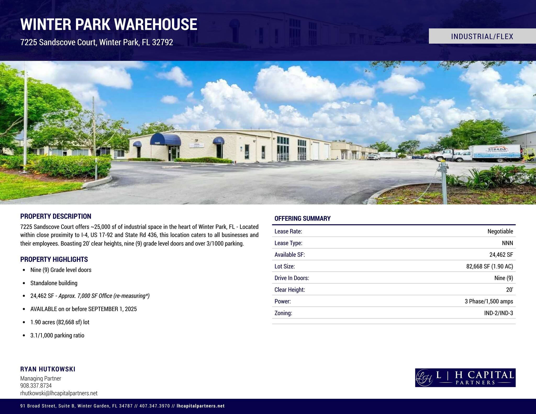 7225 Sandscove Ct, Winter Park, FL for lease Site Plan- Image 1 of 1