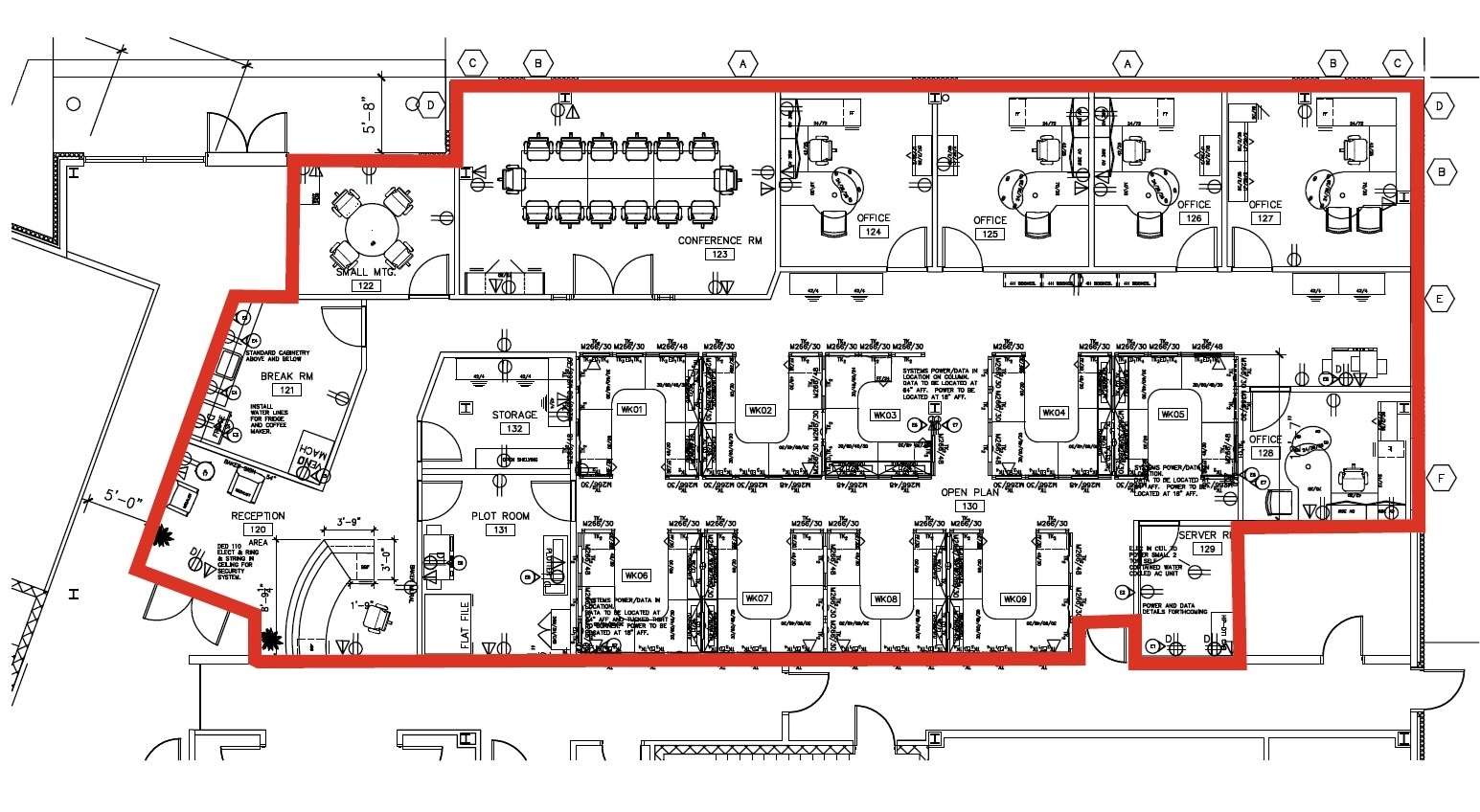9400 Innovation Dr, Manassas, VA for lease Floor Plan- Image 1 of 16