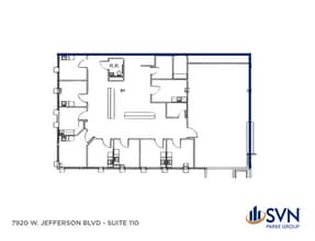 7920 W Jefferson Blvd, Fort Wayne, IN for lease Floor Plan- Image 1 of 1