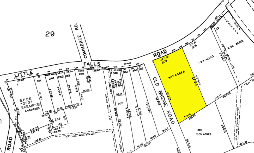 371 Little Falls Rd, Cedar Grove, NJ for lease - Plat Map - Image 2 of 2