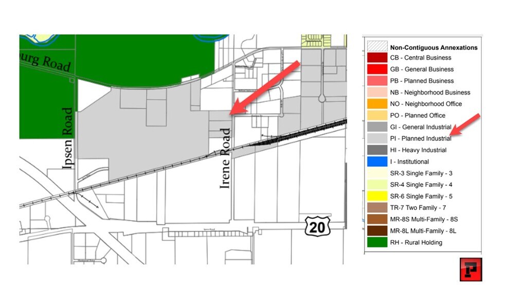 Irene Road, Belvidere, IL for sale - Site Plan - Image 3 of 3