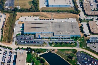 7555 Woodland Dr, Indianapolis, IN - AERIAL  map view