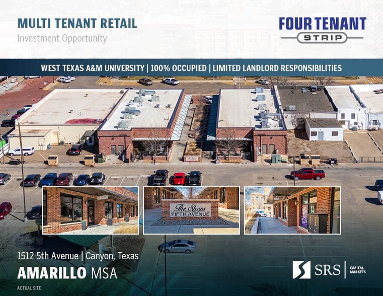 1512 5th Ave, Canyon, TX for sale - Building Photo - Image 1 of 6