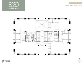 8080 N Central Expy, Dallas, TX for lease Floor Plan- Image 1 of 1