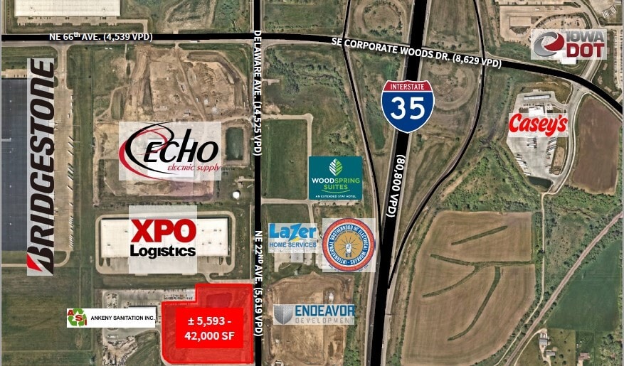 7002 SE Delaware Ave, Ankeny, IA for lease Primary Photo- Image 1 of 2