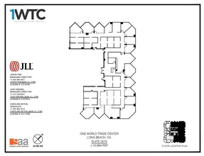 1 World Trade Ctr, Long Beach, CA for lease Floor Plan- Image 1 of 1