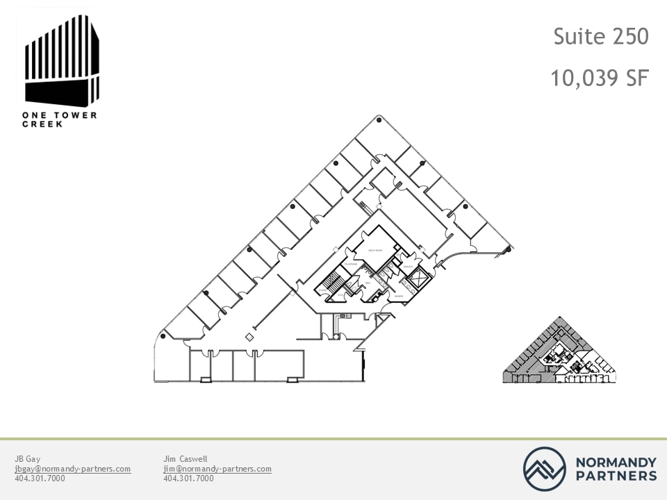 3101 Towercreek Pkwy SE, Atlanta, GA for lease Floor Plan- Image 1 of 1