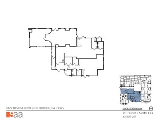 More details for 8327-8333 Reseda Blvd, Northridge, CA - Medical for Lease