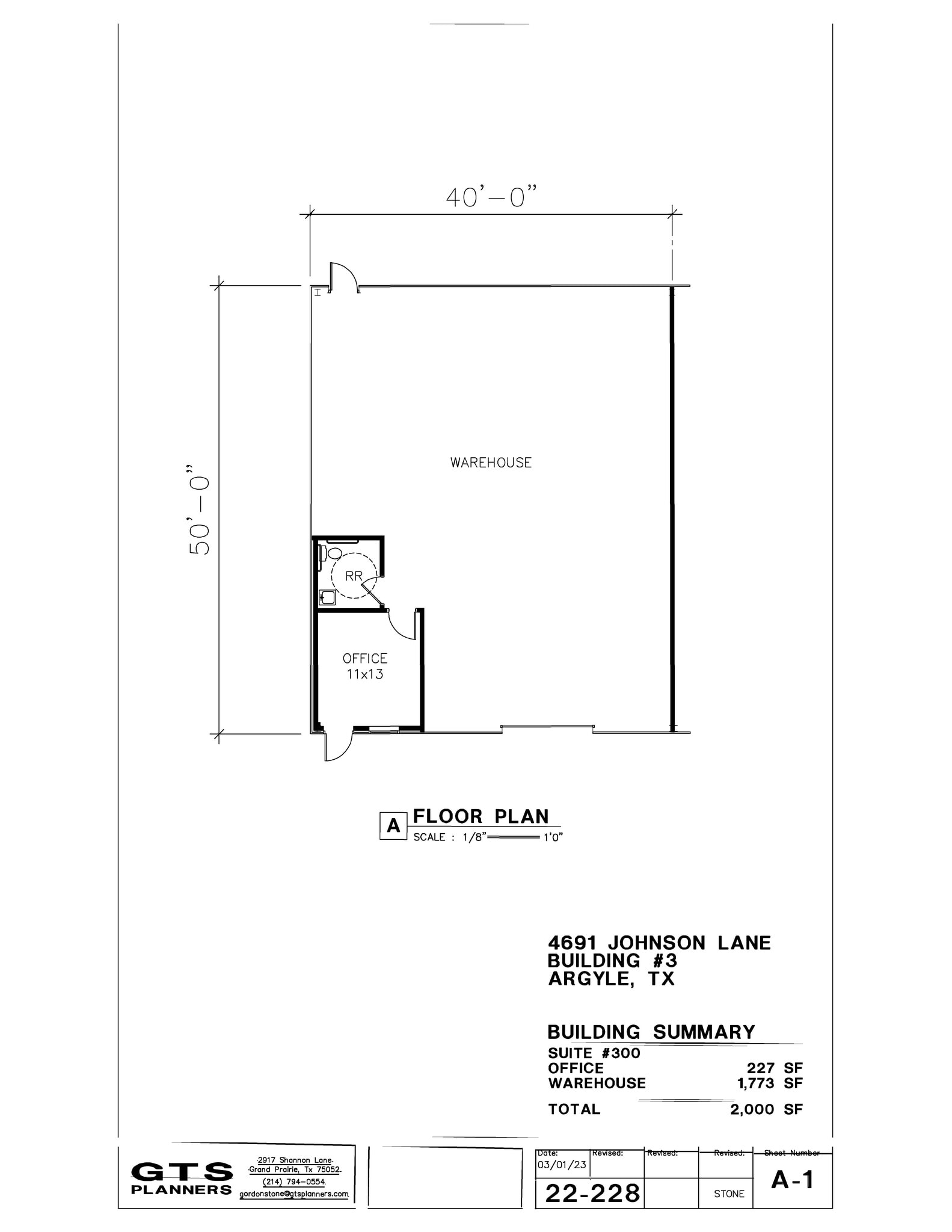 4687 Johnson Ln, Argyle, TX for lease Floor Plan- Image 1 of 1