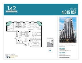 142 E Ontario St, Chicago, IL for lease Floor Plan- Image 1 of 4