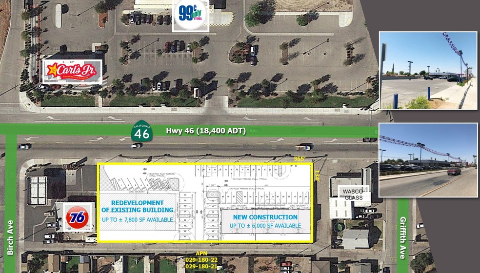 1425 Highway 46, Wasco, CA for sale - Building Photo - Image 1 of 1