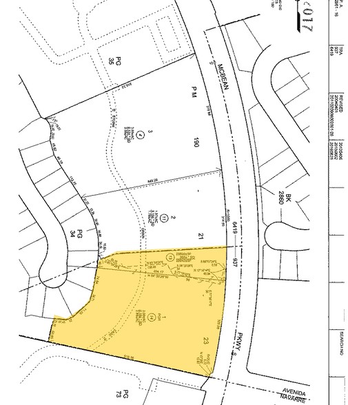 25751 McBean Pky, Valencia, CA for lease - Plat Map - Image 2 of 2