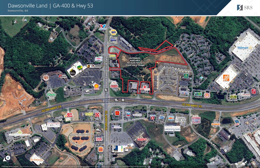 GA 400, Dawsonville, GA for sale - Aerial - Image 1 of 4