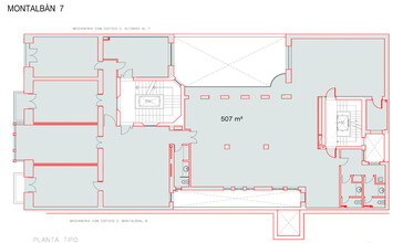 Calle Montalbán, 7, Madrid, Madrid for lease Floor Plan- Image 1 of 1