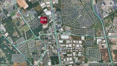 16313 North Fwy, Houston, TX - AERIAL  map view