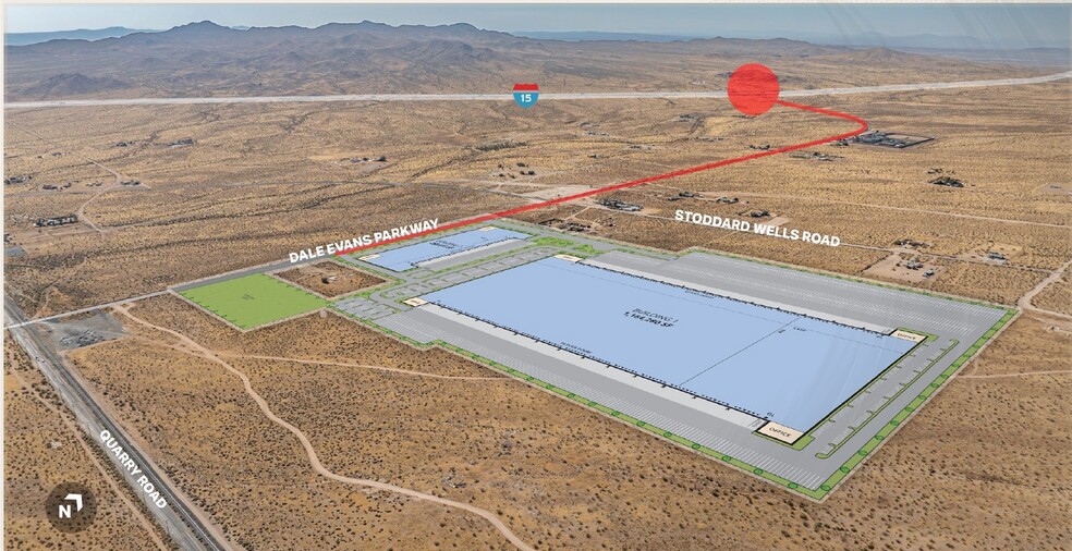 Dale Evans Parkway, Apple Valley, CA for sale - Primary Photo - Image 1 of 4