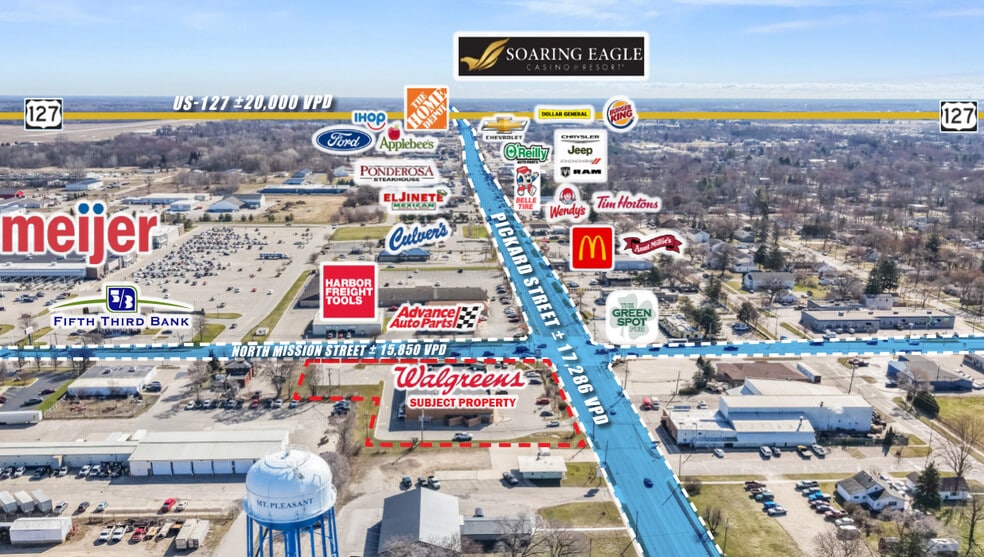 903 N Mission St, Mount Pleasant, MI for sale - Building Photo - Image 3 of 3