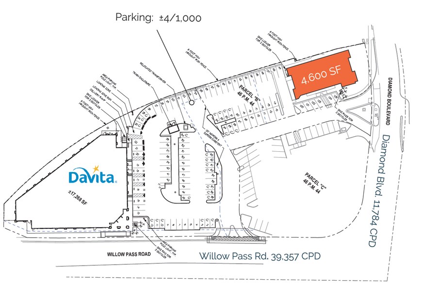 1935 Diamond Blvd, Concord, CA for lease - Site Plan - Image 2 of 3