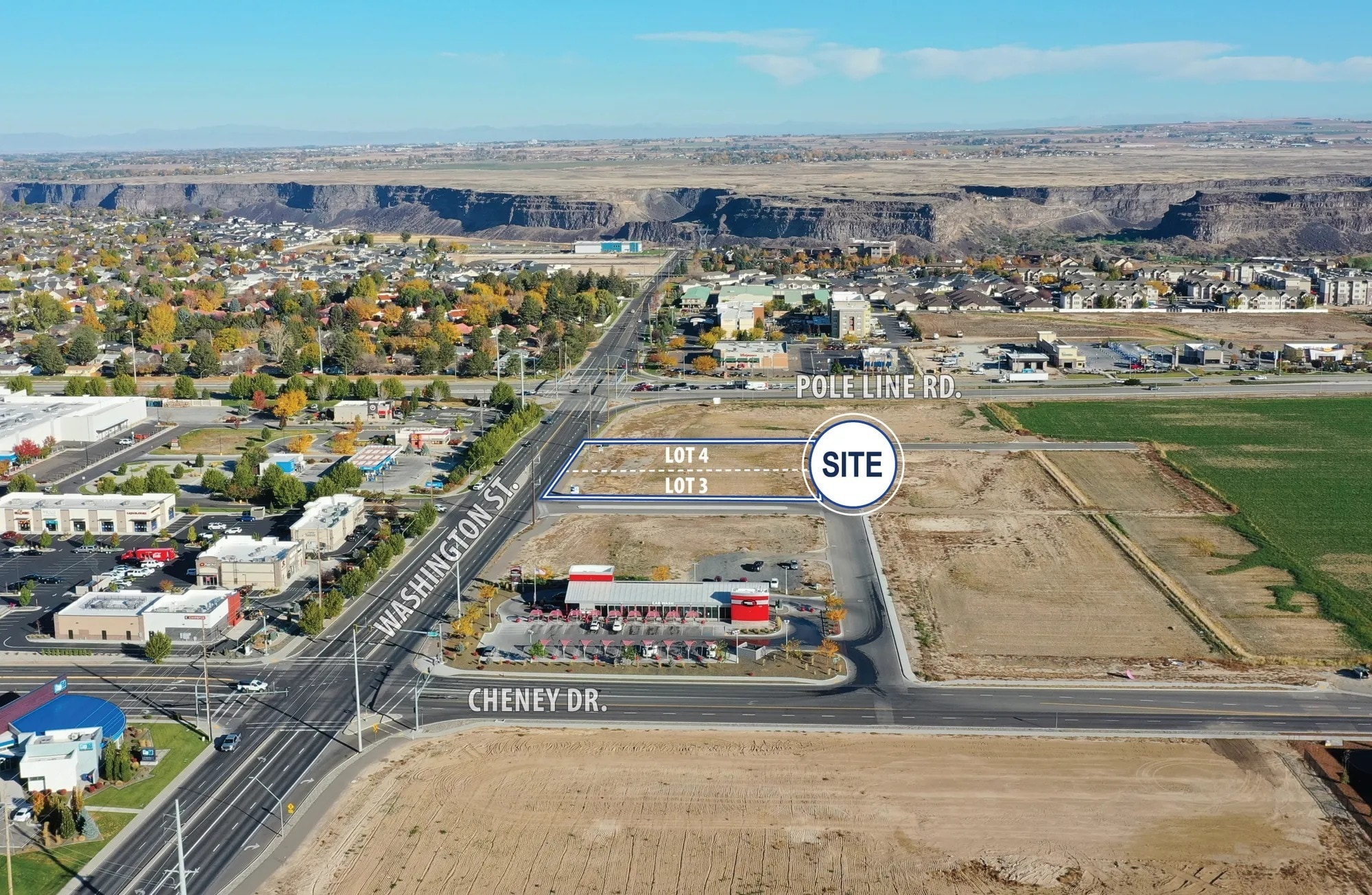 SEC Pole Line Rd, Twin Falls, ID for lease Building Photo- Image 1 of 4