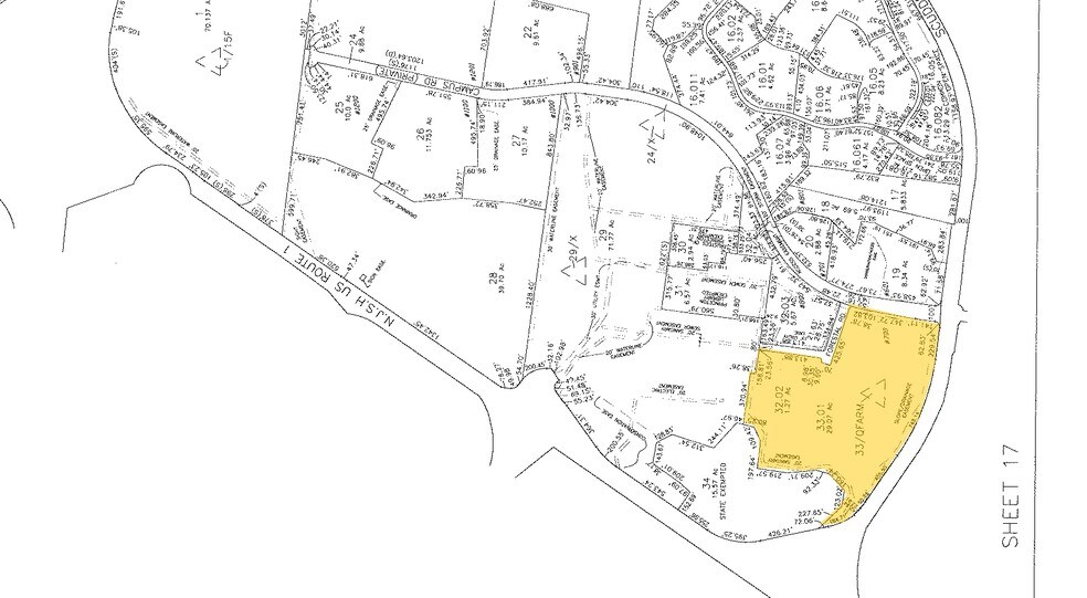 1 Forrestal Rd S, Princeton, NJ for sale - Plat Map - Image 1 of 1