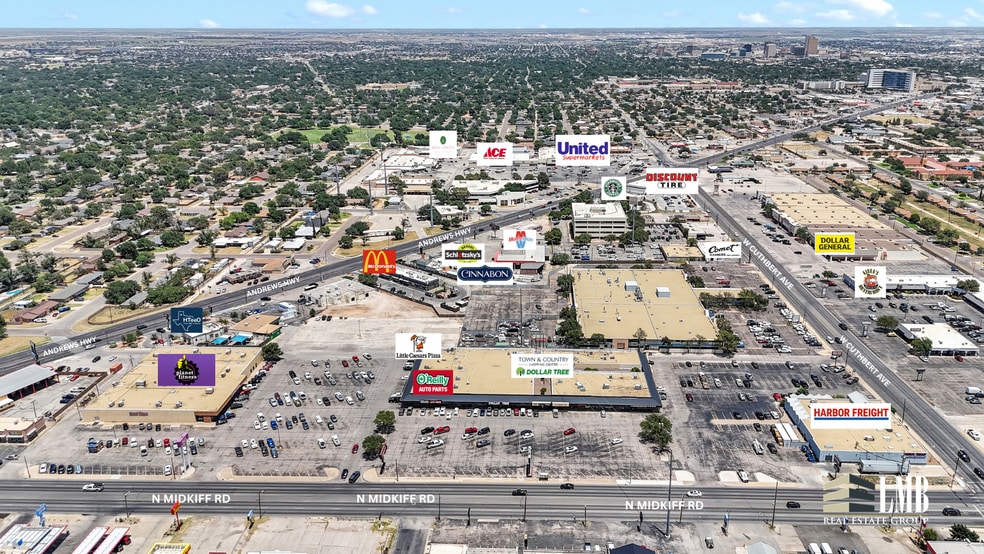 1000-1108 N Midkiff Rd, Midland, TX for lease - Building Photo - Image 2 of 13