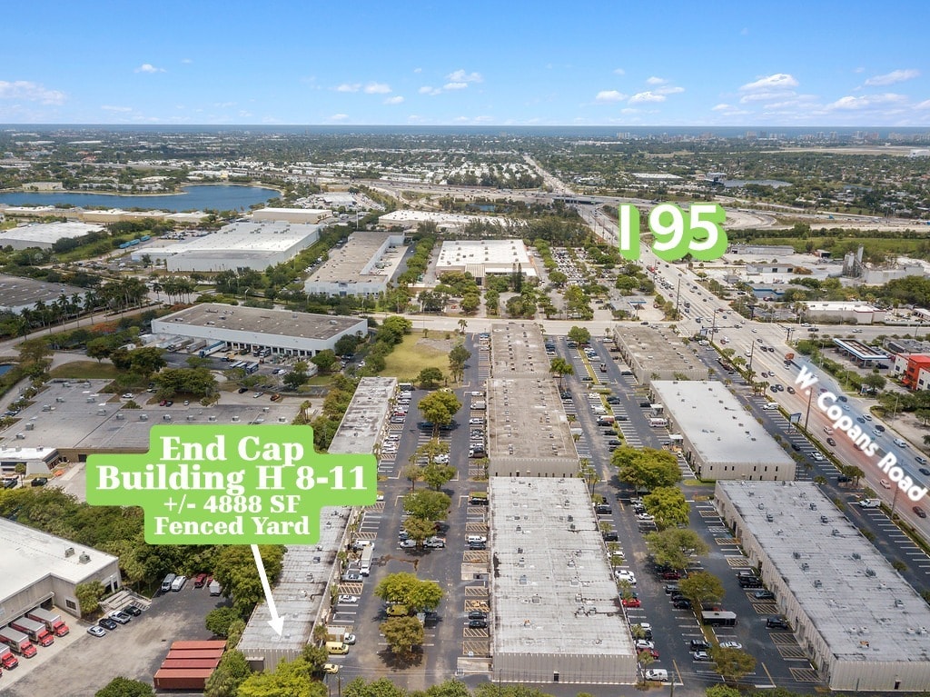 1301 W Copans Rd, Pompano Beach, FL for lease Aerial- Image 1 of 5