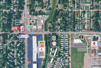 847-859 S Oliver St, Wichita, KS - AERIAL  map view