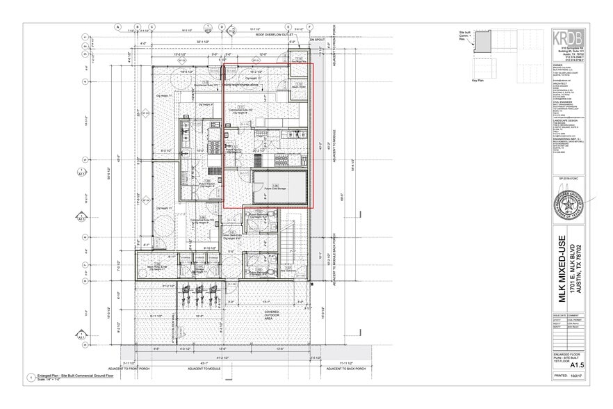 1701 E Martin Luther King Jr Blvd, Austin, TX for lease - Site Plan - Image 3 of 8
