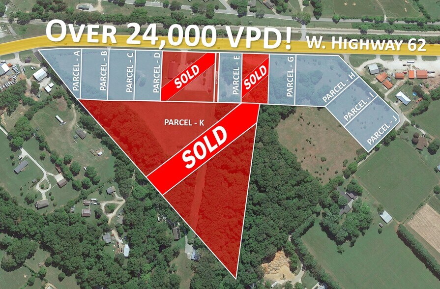 TBD S Highway 62 / Rader Road, Avoca, AR for sale - Building Photo - Image 1 of 1