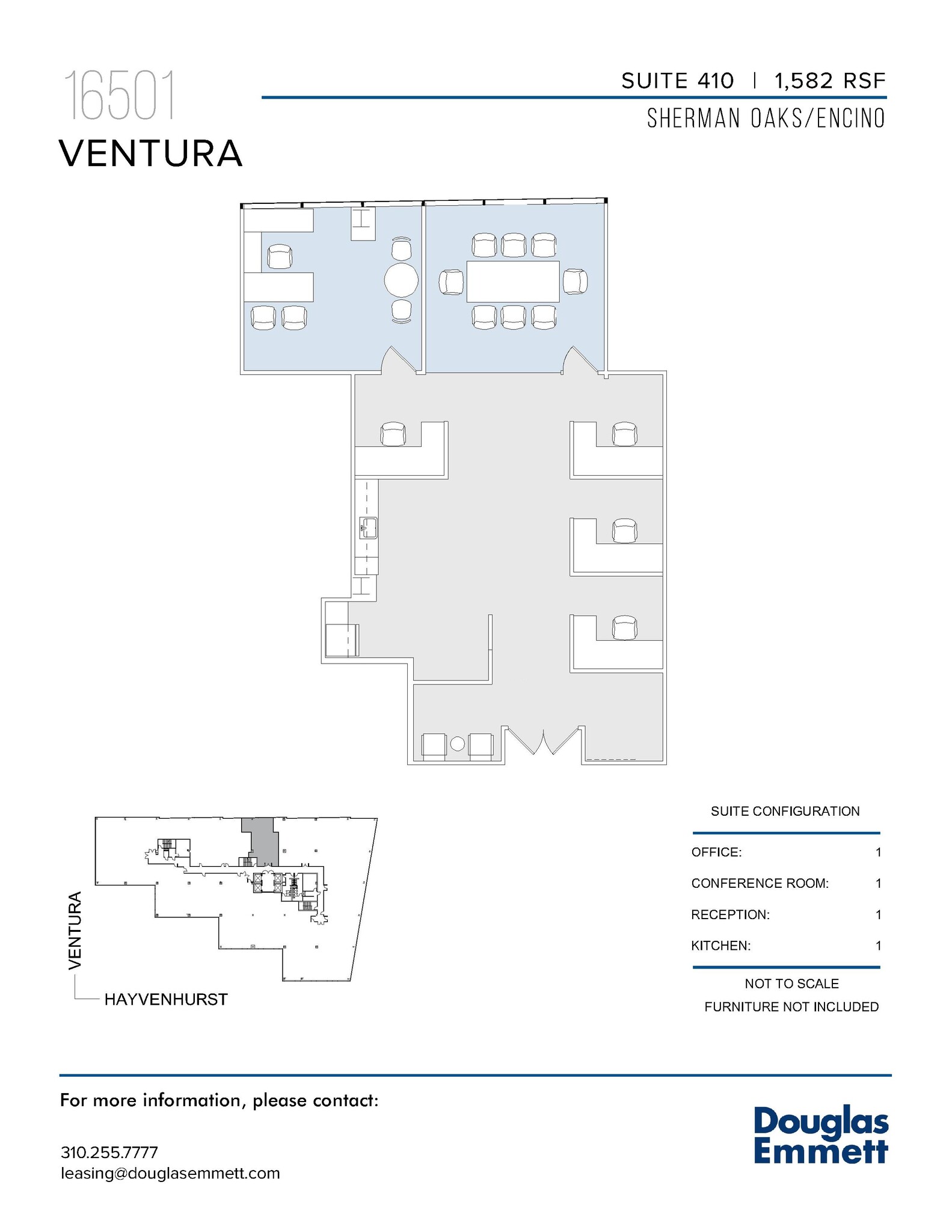 16501 Ventura Blvd, Encino, CA for lease Floor Plan- Image 1 of 1